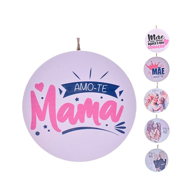 Placa Decorativa MDF Dia da Mãe