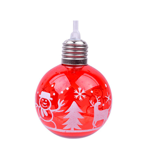 Bola de Natal com Luz 8 cm