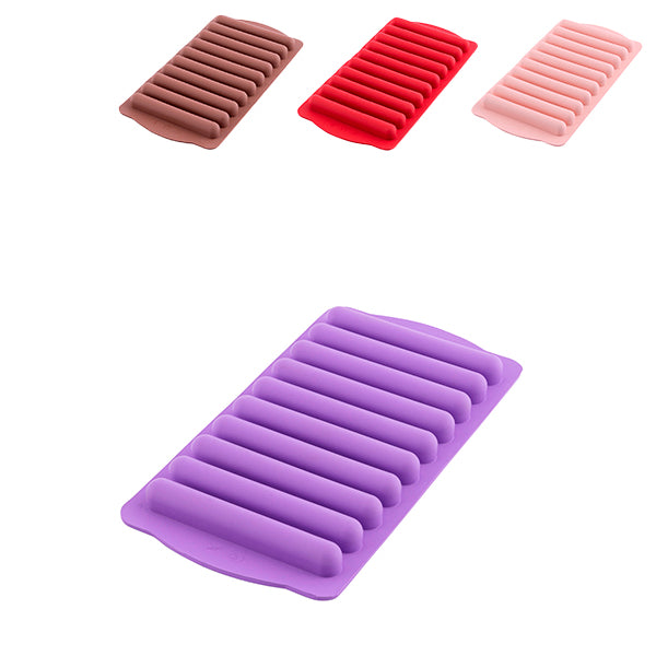 Molde Silicone para Gelo/Bombons Sticks