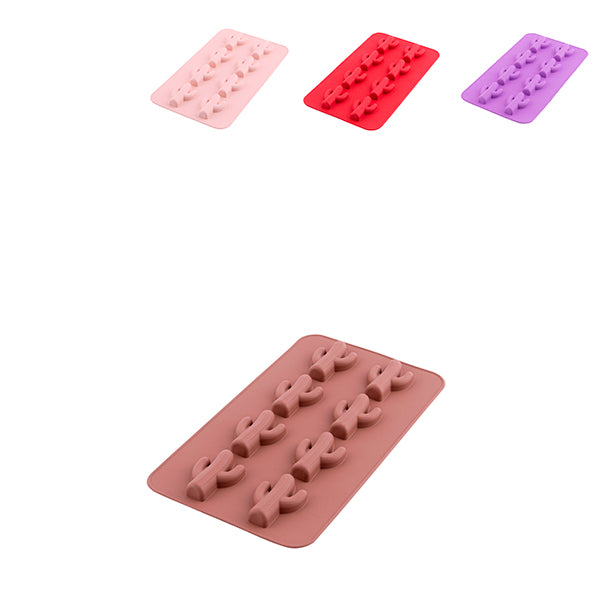 Molde Silicone para Gelo/Bombons Cacto