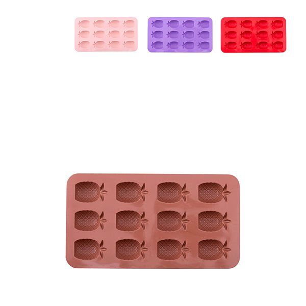 Molde Silicone para Gelo/Bombons Ananás