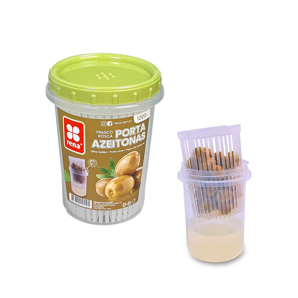 Frasco Porta Azeitonas 1,2 L